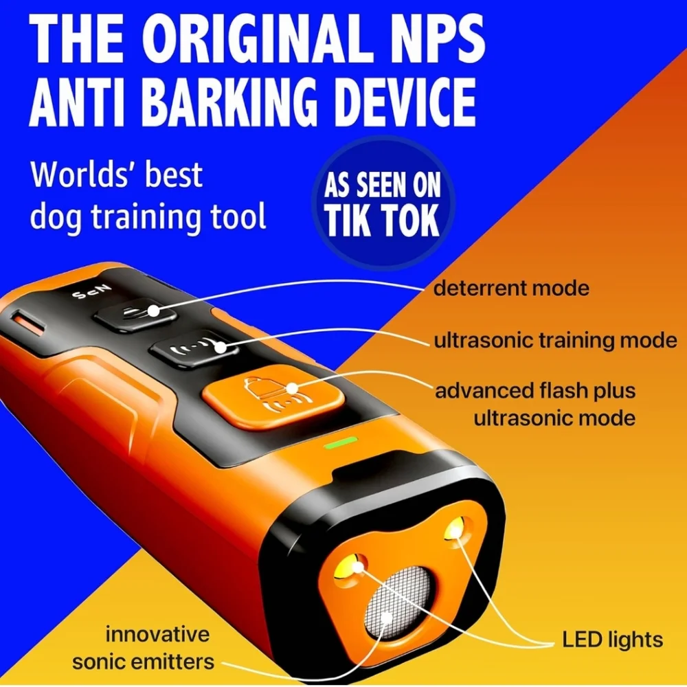 Dog Bark Deterrent Device Stops Bad Behavior | No need yell or swat, Jus…